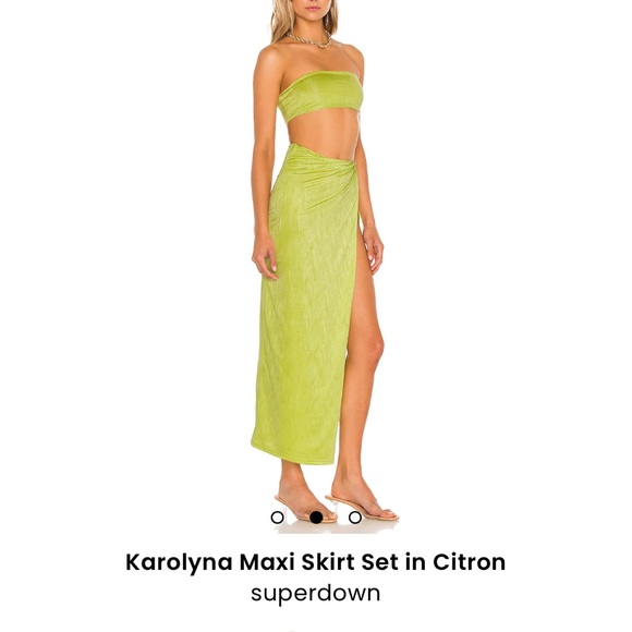 Superdown Maxi skirt set - Picture 2 of 2